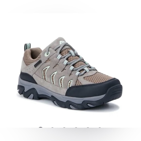 Ozark Trail Tan and Gray Athletic Shoes with Rugged Outsole - Picture 1 of 8